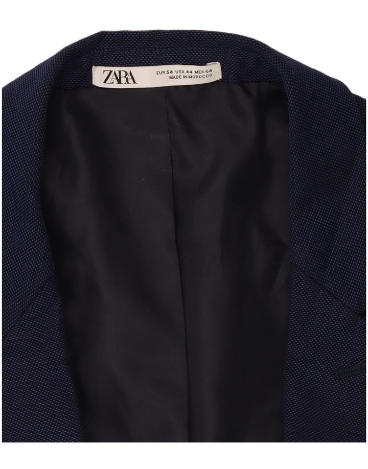 Zara muška jakna s 1 gumbom EU 54 XL tamnoplava