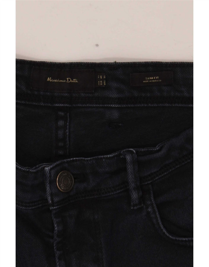 Muške uske traperice Massimo Dutti EU 40 srednje W31 L30 tamnoplave