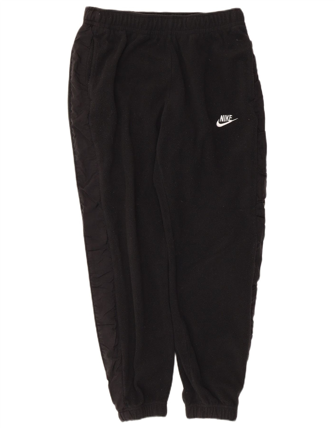 Nike muške trenirke hlače male crne poliesterske hlače