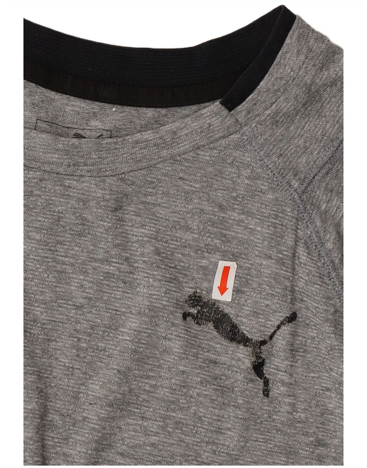 Puma muška majica kratkih rukava Medium Grey Flecked