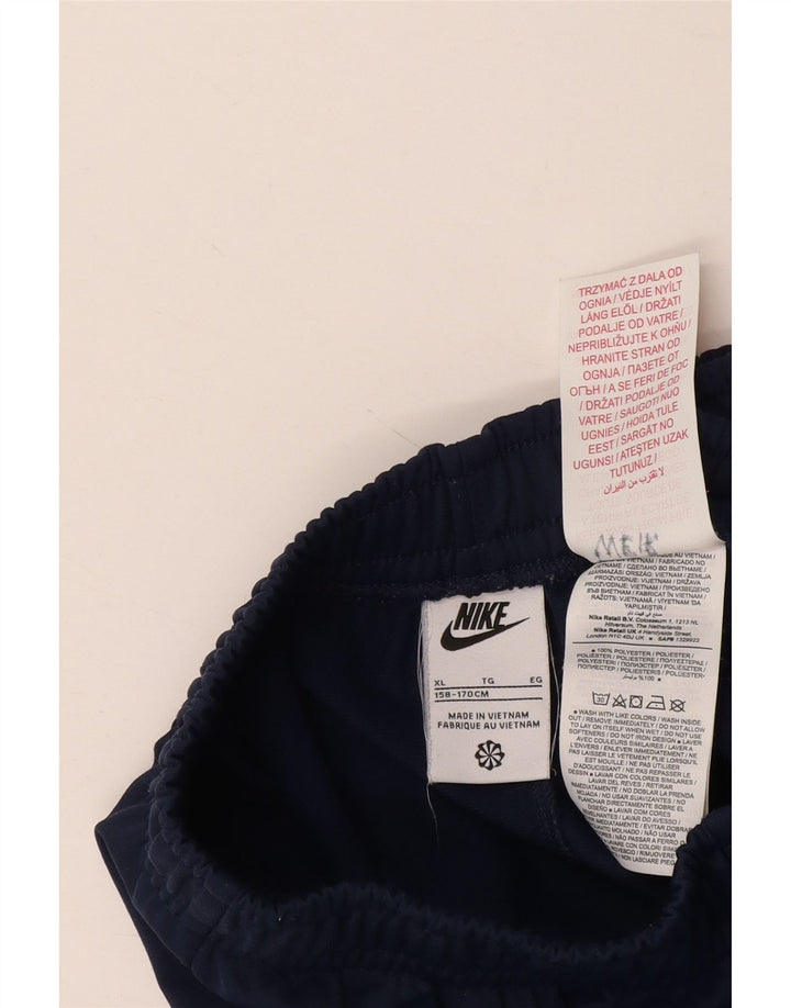 NIKE Trenirka za dječake Hlače za trčanje 13-14 godina XL tamnoplavi poliester