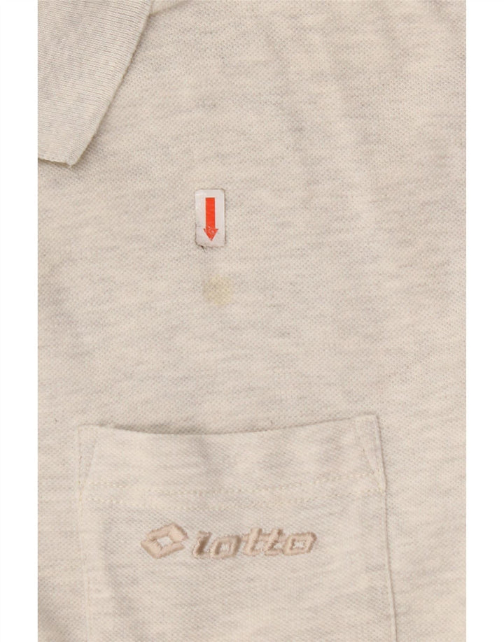 LOTTO ženska košulja kratkih rukava bluza UK 20 2XL sivi pamuk