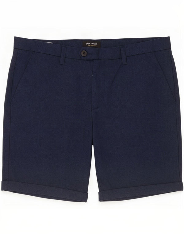Jack & Jones muške chino kratke hlače velike W34 tamnoplavi poliester