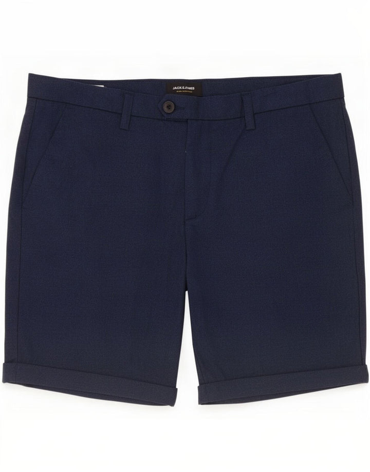 Jack & Jones muške chino kratke hlače velike W34 tamnoplavi poliester