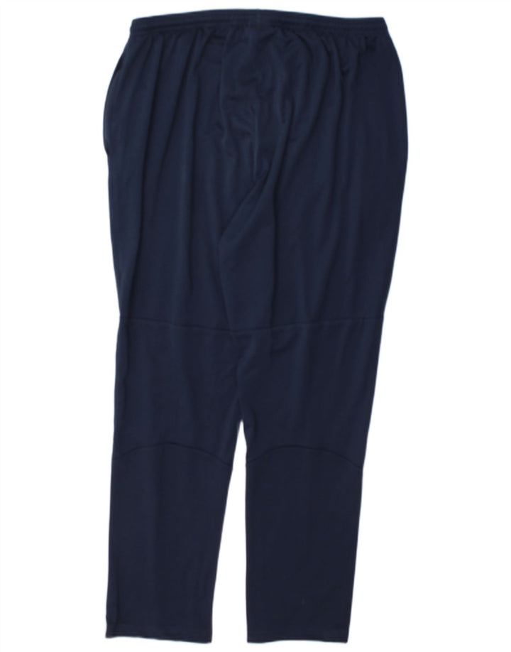Nike muške Dri Fit hlače za trenirku XL tamnoplavi poliester