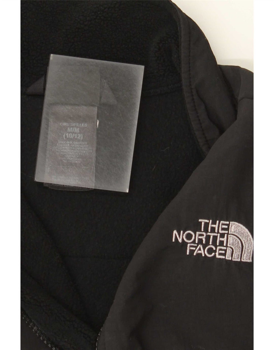The North Face Boys flis jakna 10-11 godina srednje crne boje