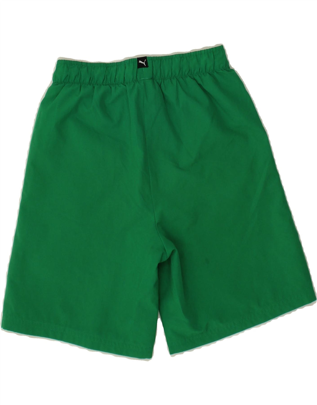 PUMA Boys Graphic Sport Shorts 9-10 Years  Green Vintage Puma and Second-Hand Puma from Messina Hembry 