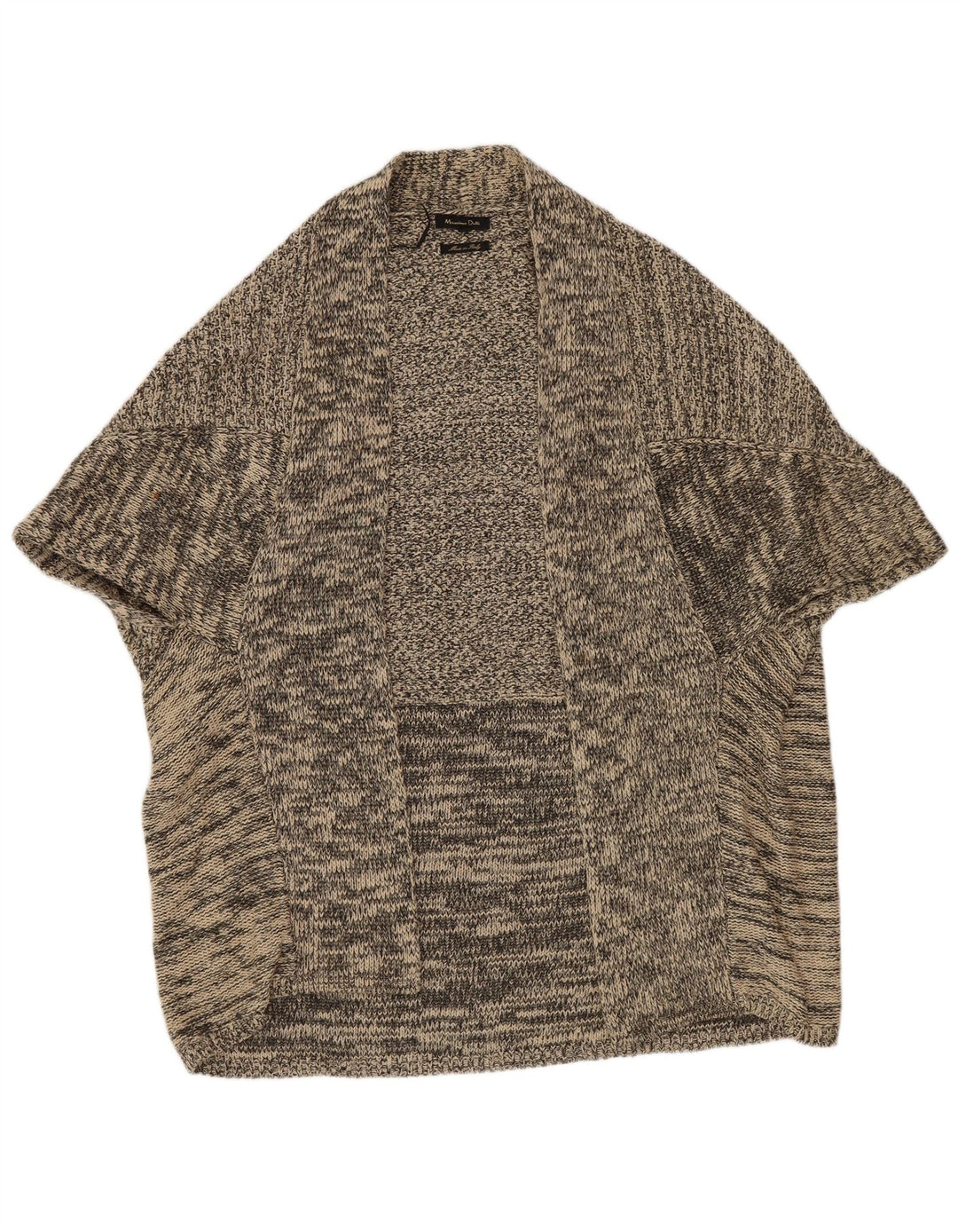 Massimo Dutti Ženski pončo džemper UK 14 Srednje sive mrlje