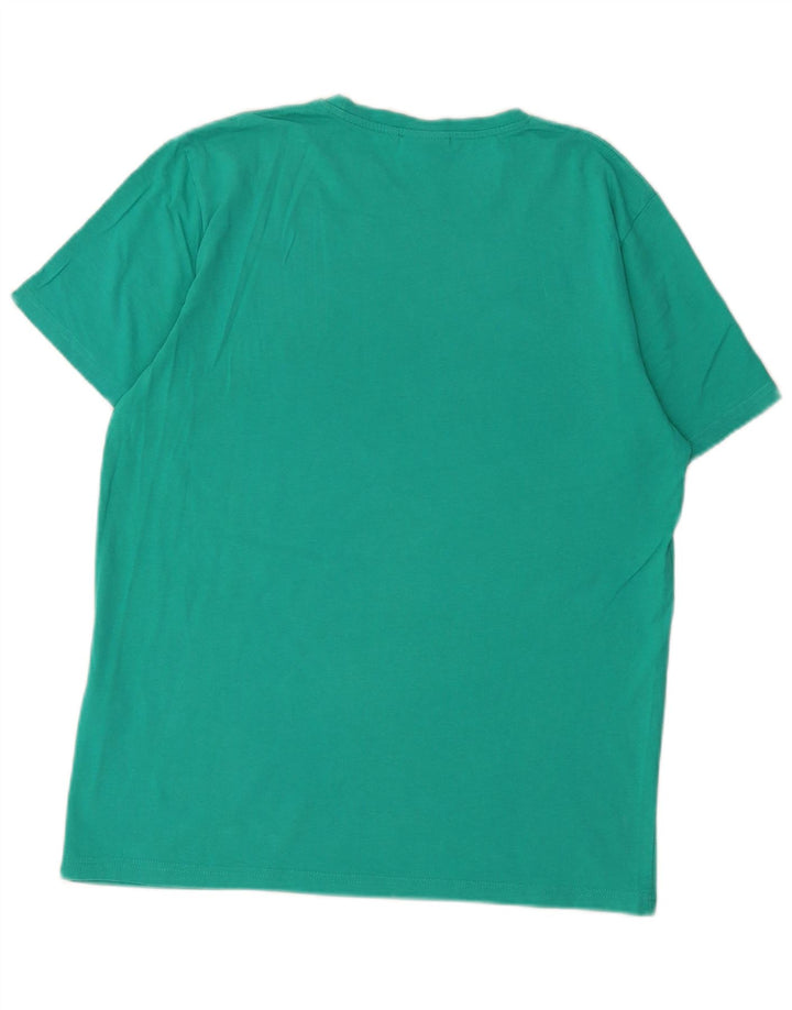 ELLESSE Muška majica Heritage Graphic T-Shirt Srednje tirkizni pamuk
