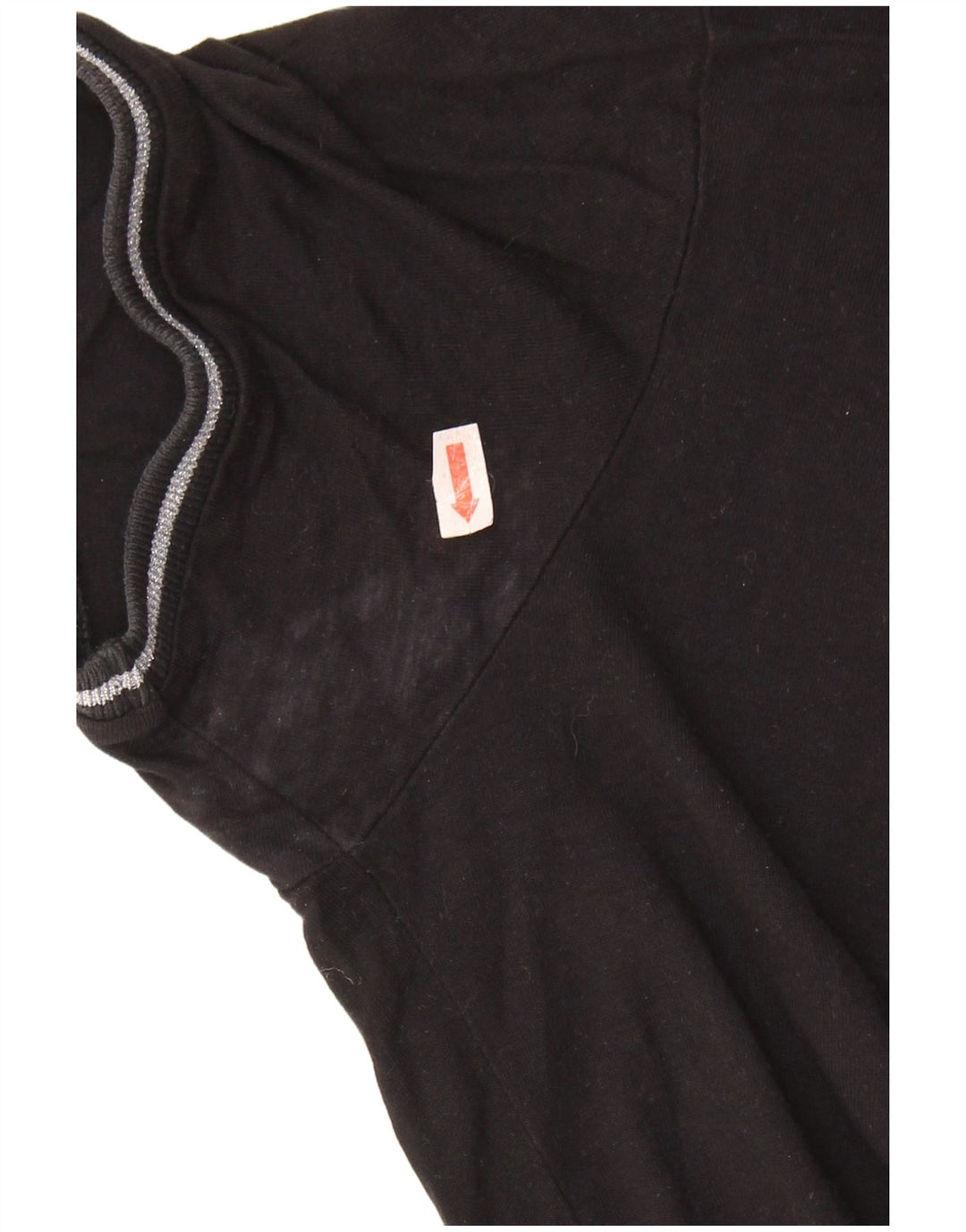 GUESS Ženska prevelika majica s kratkim rukavima UK 6 XS crna