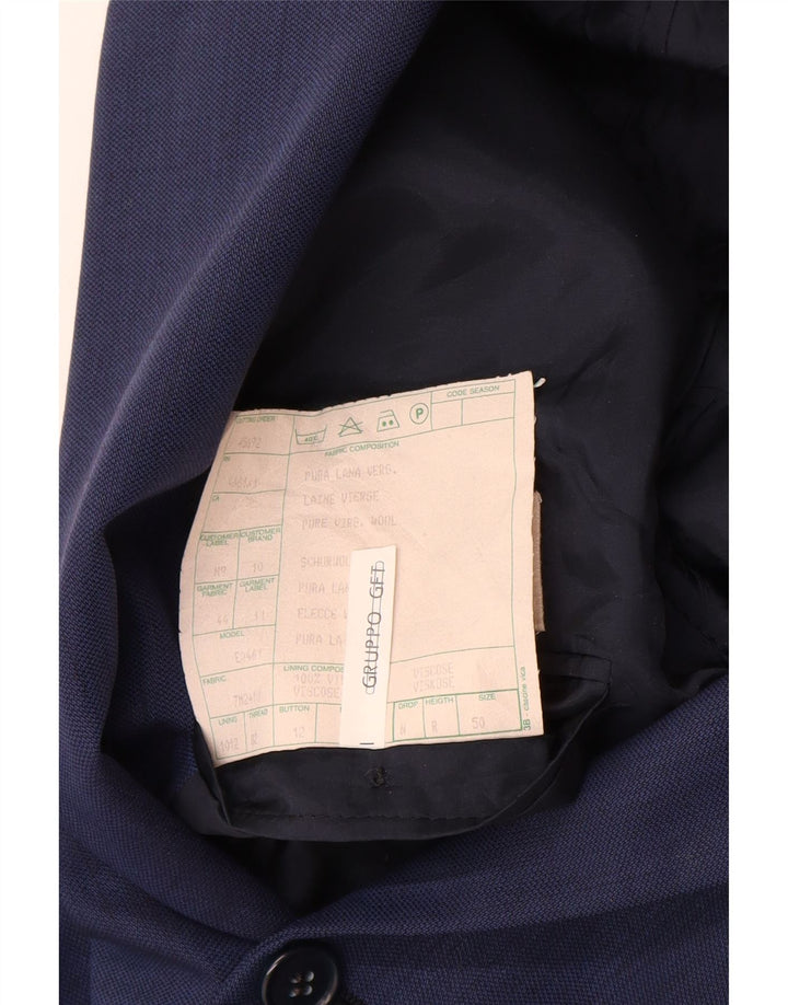 EMANUEL UNGARO Muška jakna s 3 gumba IT 50 Large tamnoplava