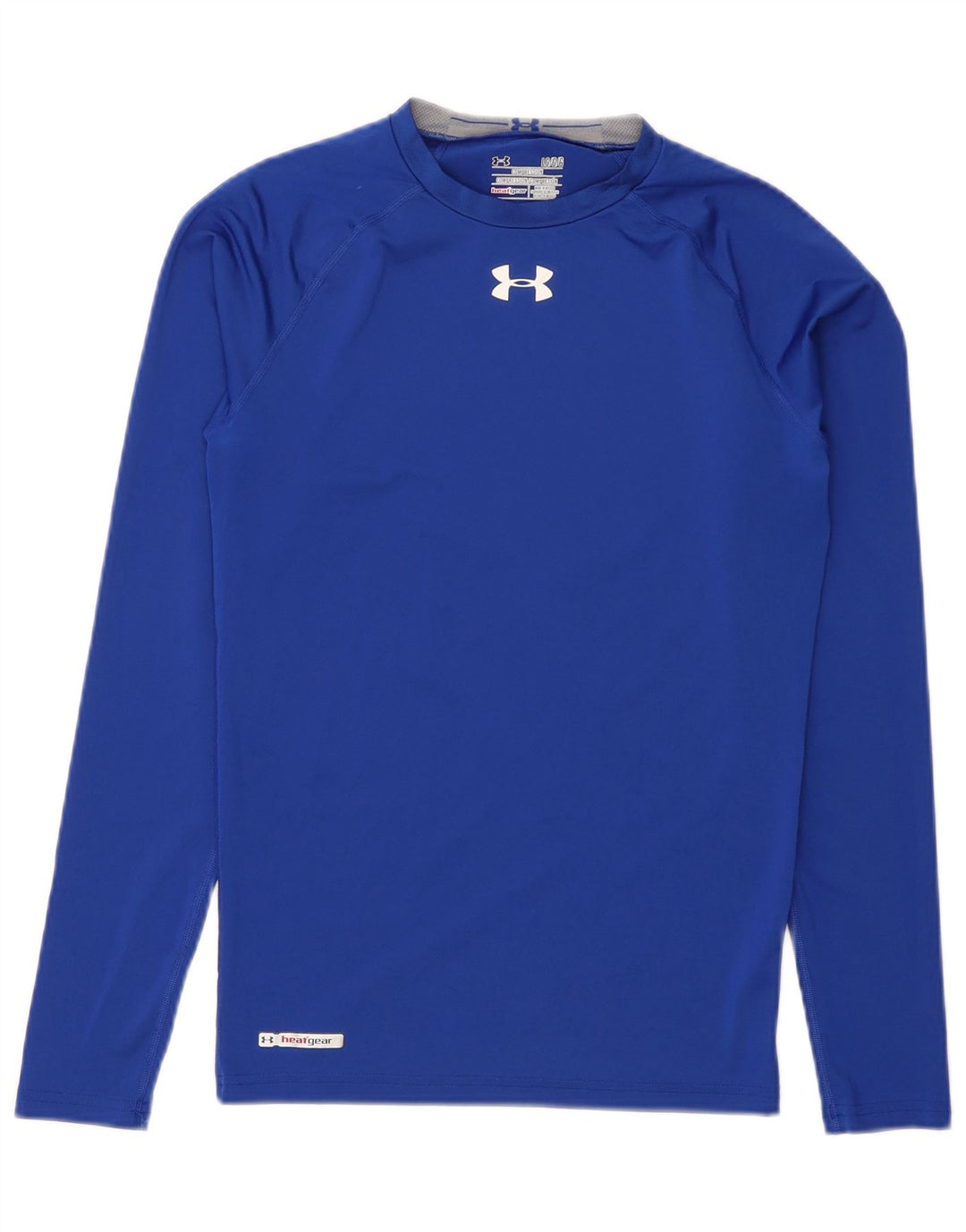 Under Armour muška toplinska oprema s grafičkom majicom dugih rukava, veliki plavi poliester