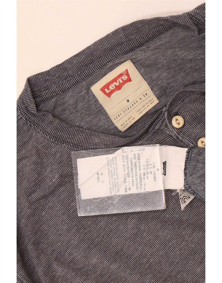 Levi's muška majica dugih rukava, srednje sivi pamuk