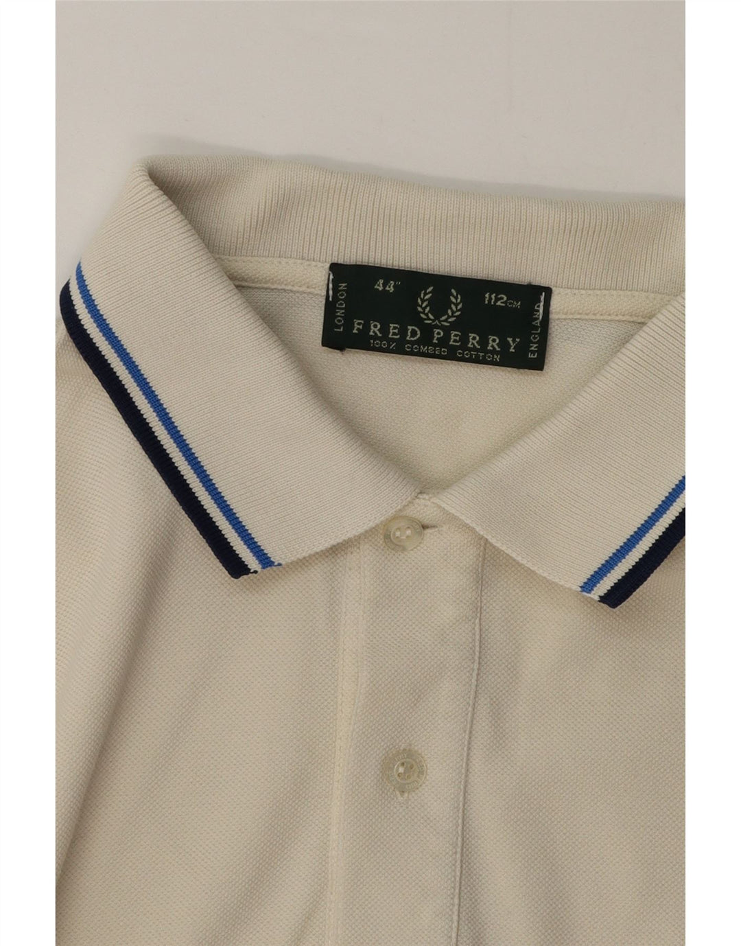Fred Perry muška polo majica srednje bijele pruge, pamuk