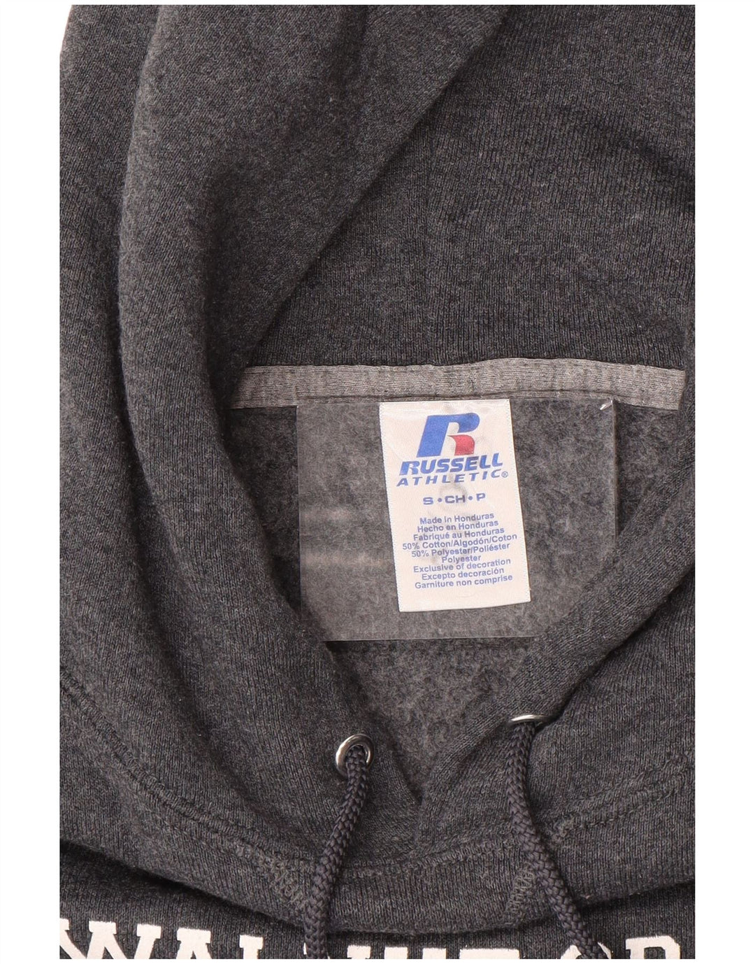 RUSSELL ATHLETIC Muška majica s kapuljačom Wildcats Mali sivi pamuk