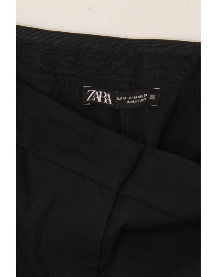 Zara ženske uske chino hlače srednje veličine W28 L27 crne