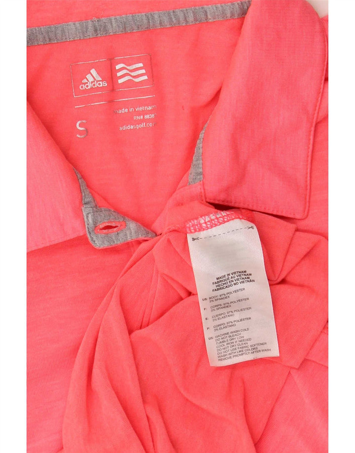 Adidas ženska polo majica UK 10 mali ružičasti poliester