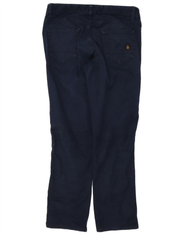 REFRIGIWEAR Mens Straight Jeans W34 L30 Navy Blue