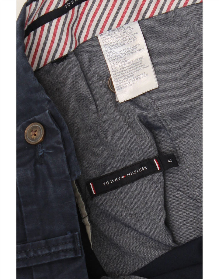 Tommy Hilfiger muške chino kratke hlače W42 2XL tamnoplavi pamuk