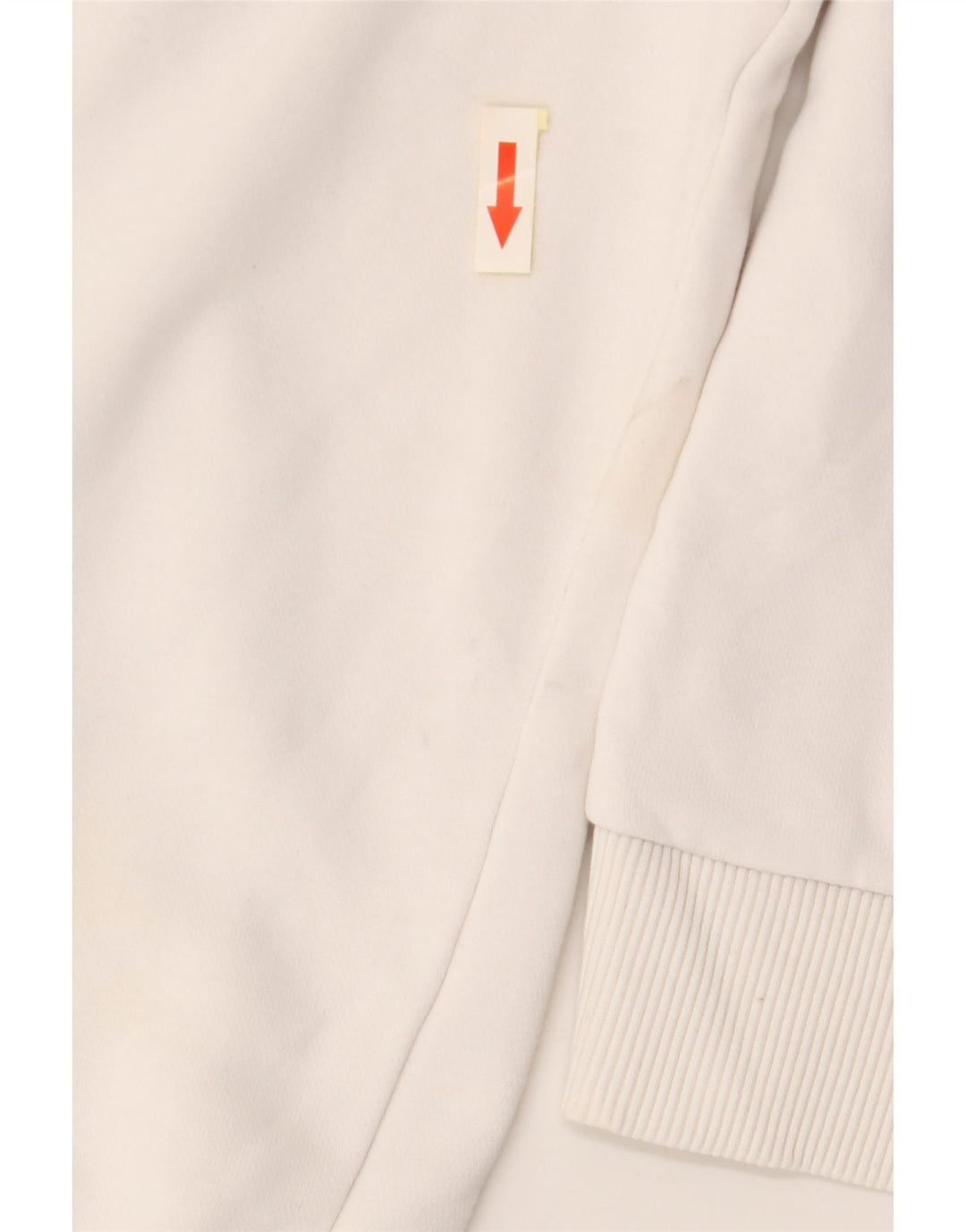 FILA Ženska skraćena majica s kapuljačom UK 10 Mali bijeli pamuk