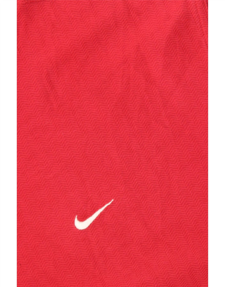NIKE Mens Dri Fit Polo Shirt Large Red Cotton Vintage Nike and Second-Hand Nike from Messina Hembry 