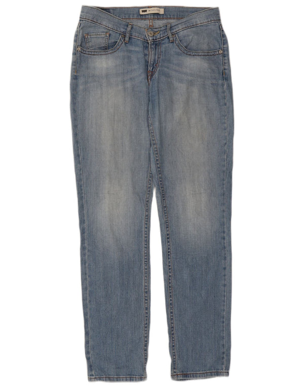 Levi's Womens 528 Curvy Skinny Jeans US 7 Medium W30 L32 Blue Cotton