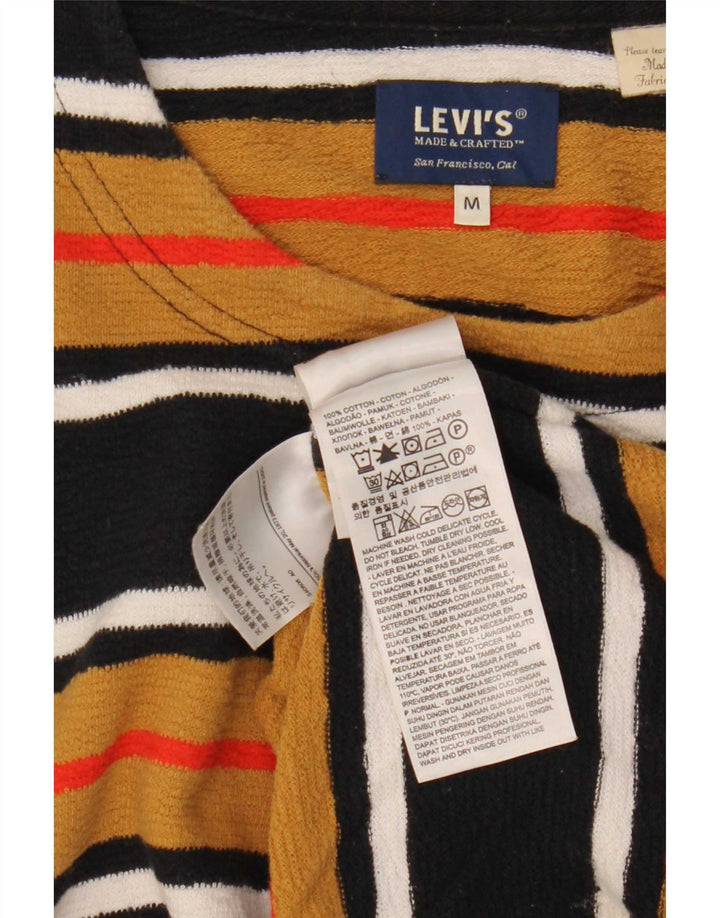 Levi's muška majica dugih rukava srednje boje, pamuk na pruge