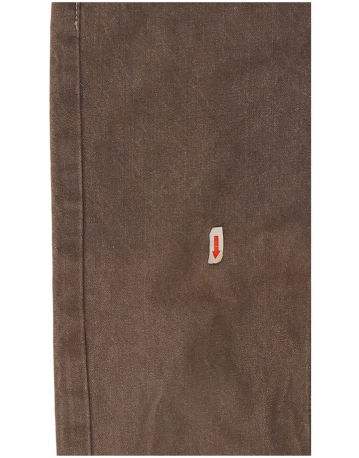 Levi's ženske 505 obične ravne traperice W25 L25 sivi pamuk