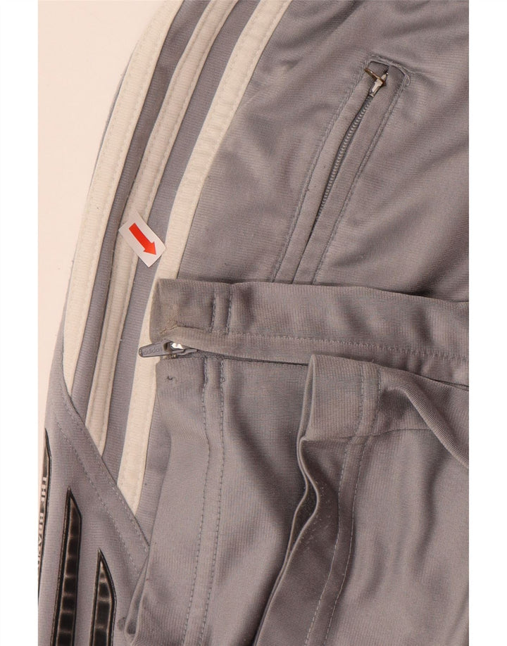 ADIDAS muške hlače za trenirku UK 34/36 mali sivi poliester