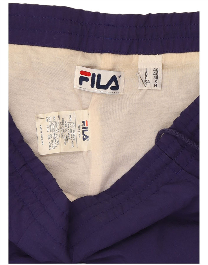 Fila Muška trenirka Hlače Joggers IT 46 Mali ljubičasti poliamid