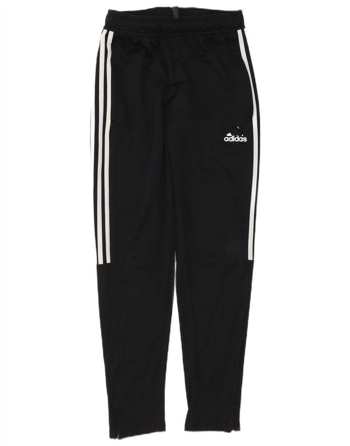 Adidas muške Aeroready hlače za trenirku Male crne poliesterske hlače