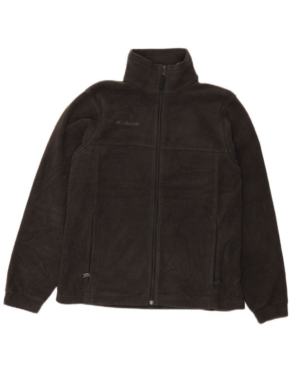 Flis jakna COLUMBIA za dječake 15-16 godina, crni poliester