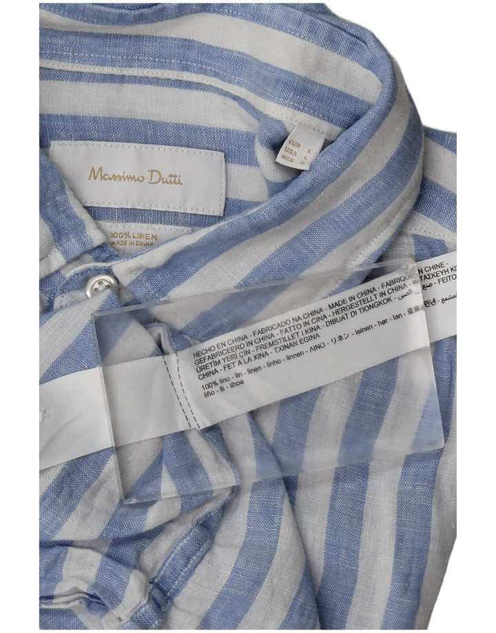 Massimo Dutti muška košulja s velikim plavim prugama