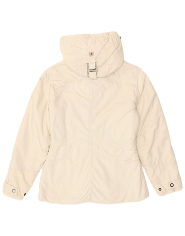 CAPE HORN Ženska vjetrovka s kapuljačom UK 14 srednje bijele boje