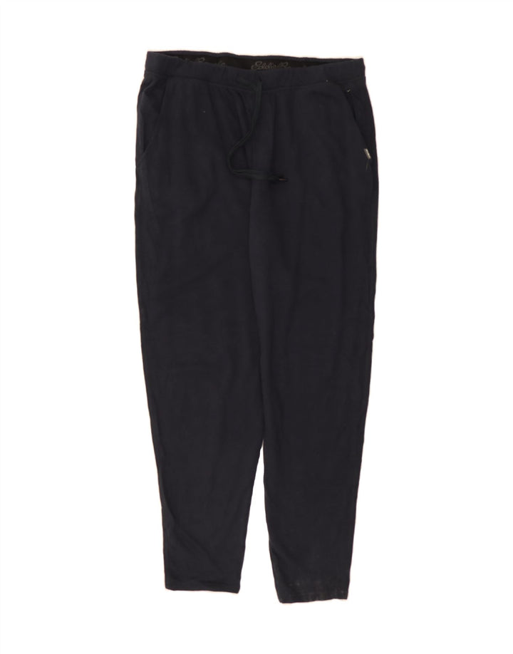 EDDIE BAUER Womens Tracksuit Trousers XL Navy Blue Cotton Vintage Eddie Bauer and Second-Hand Eddie Bauer from Messina Hembry 
