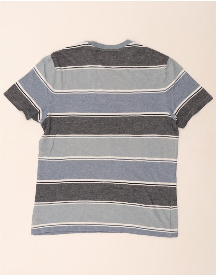 PINGVIN Muška majica kratkih rukava, pamuk s velikim plavim prugama