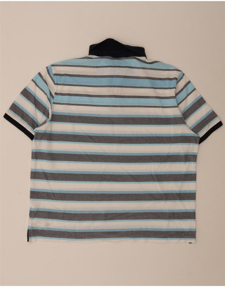 Marks & Spencer muška plava Harbor polo majica 2XL na višebojne pruge