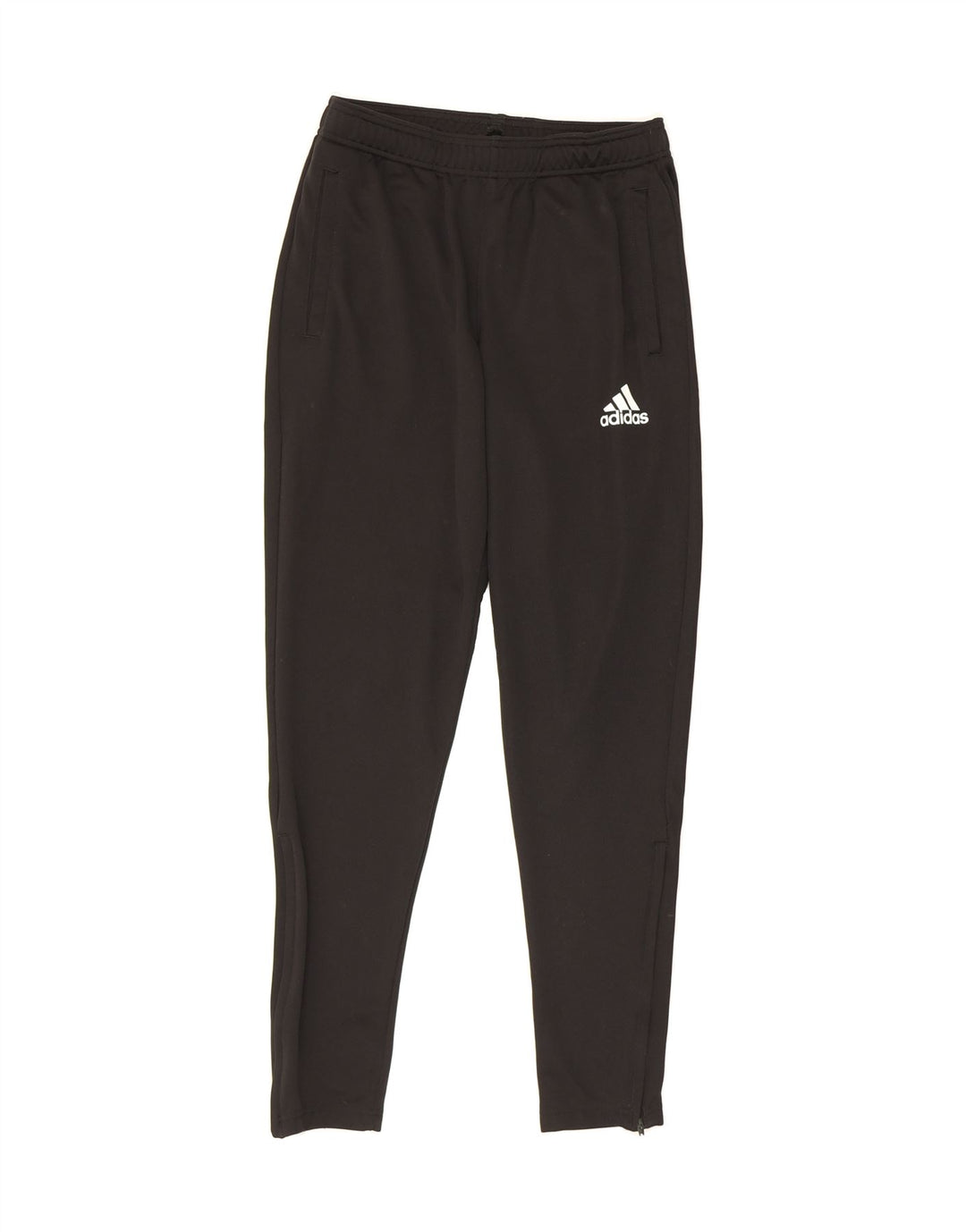 ADIDAS Mens Tracksuit Trousers Small Black Polyester Vintage Adidas and Second-Hand Adidas from Messina Hembry 