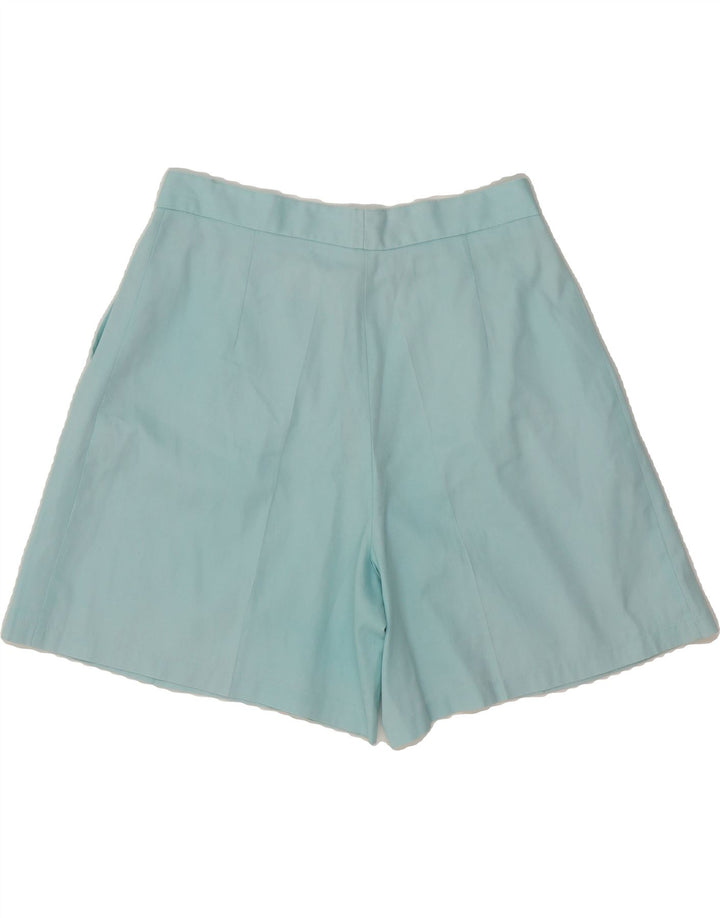VINTAGE Womens Chino Shorts W30 Medium Blue Vintage Vintage and Second-Hand Vintage from Messina Hembry 