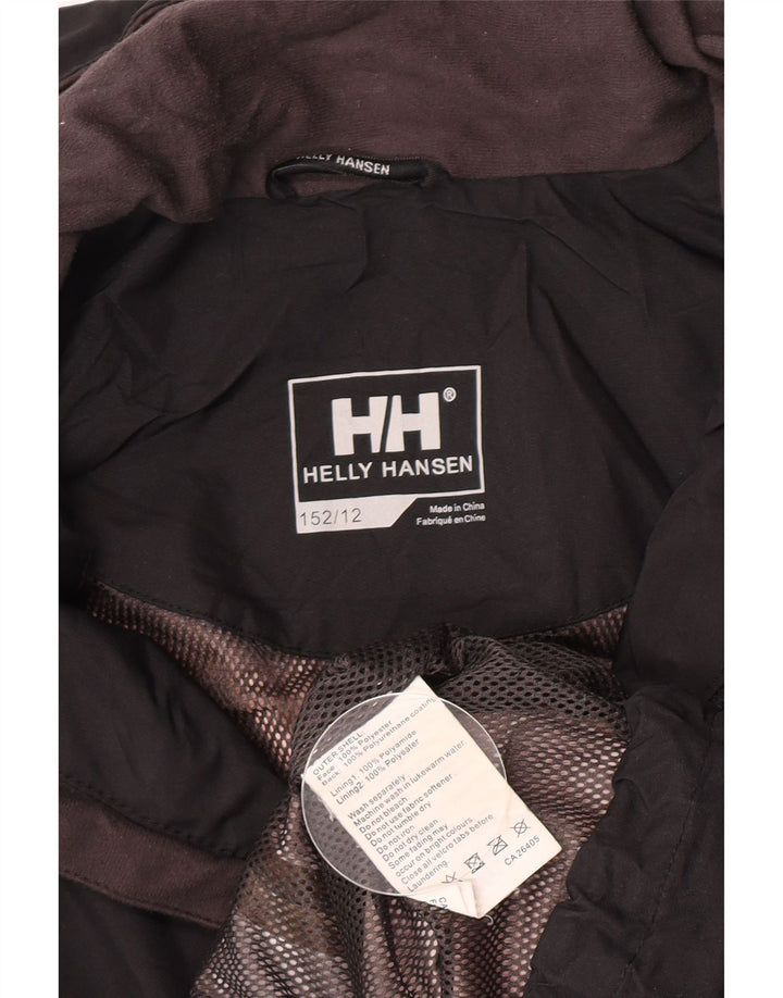 Vjetrovka Helly Hansen za dječake 11-12 godina, crna poliesterska jakna