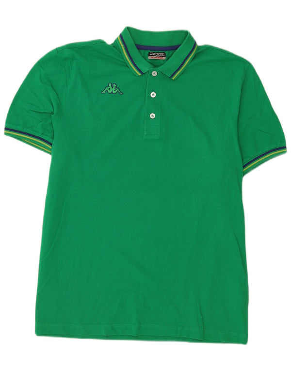 Kappa muška polo majica XL pamuk na zelene pruge