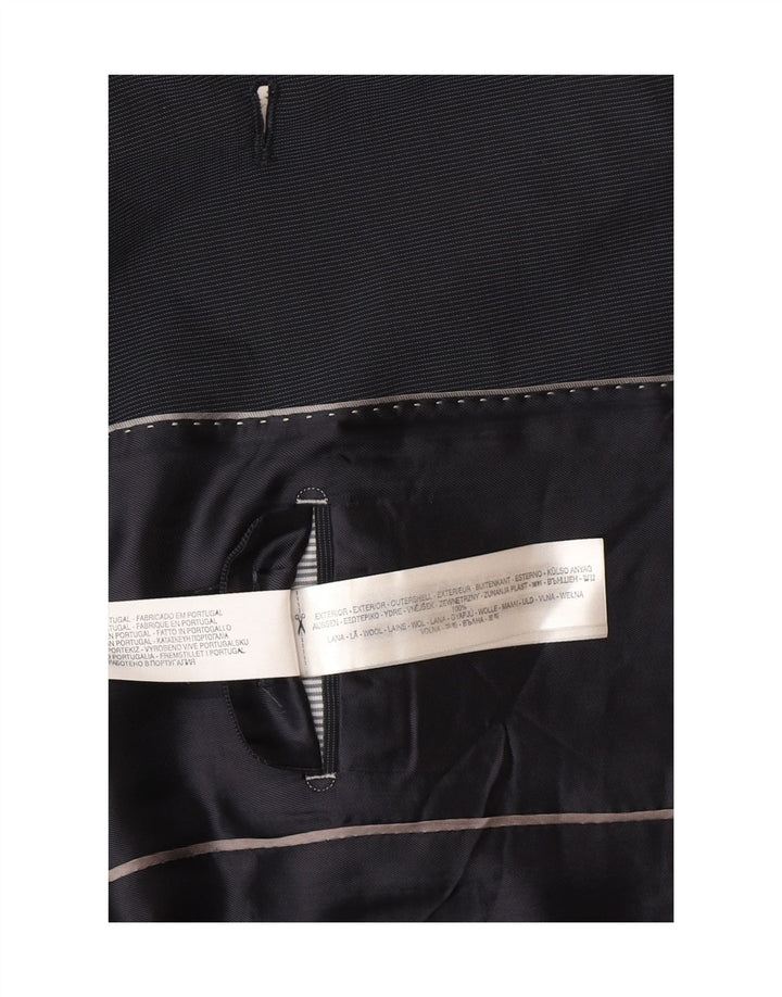 Massimo Dutti muška jakna s 2 gumba EU 48 Srednje mornarsko plave pruge
