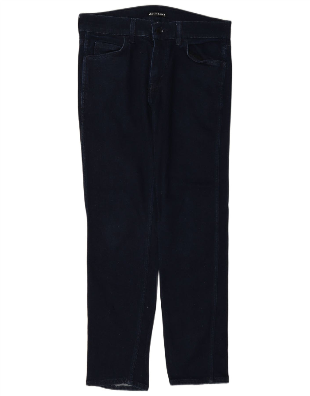 Levi's ženske uske traperice linije 8 W30 L30 tamnoplavi pamuk
