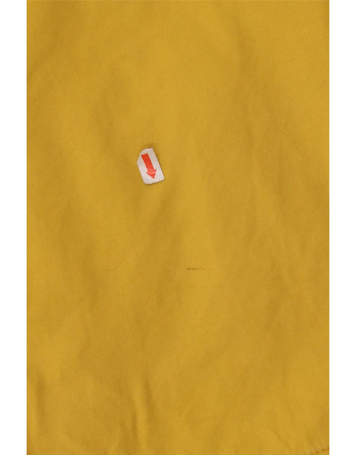 JOULES Ženska kišna jakna s kapuljačom UK 8 Mala žuta pamučna