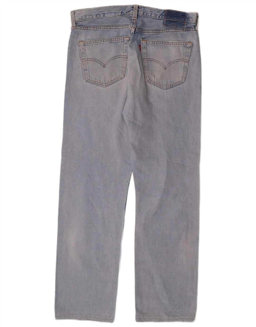 LEVI'S muške ravne traperice W34 L29 plavi pamuk