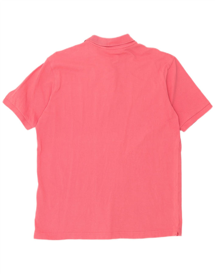 KAPPA Mens Polo Shirt XL Pink Cotton
