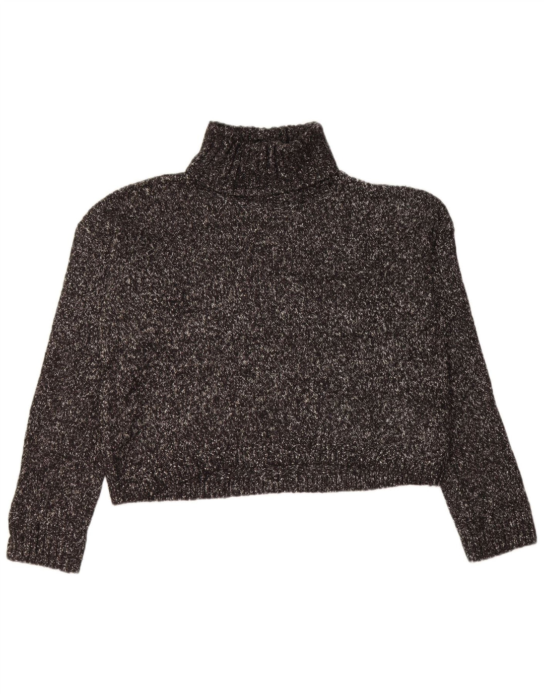 CALVIN KLEIN JEANS Ženski pulover s rol izrezom UK 16 Veliki crni