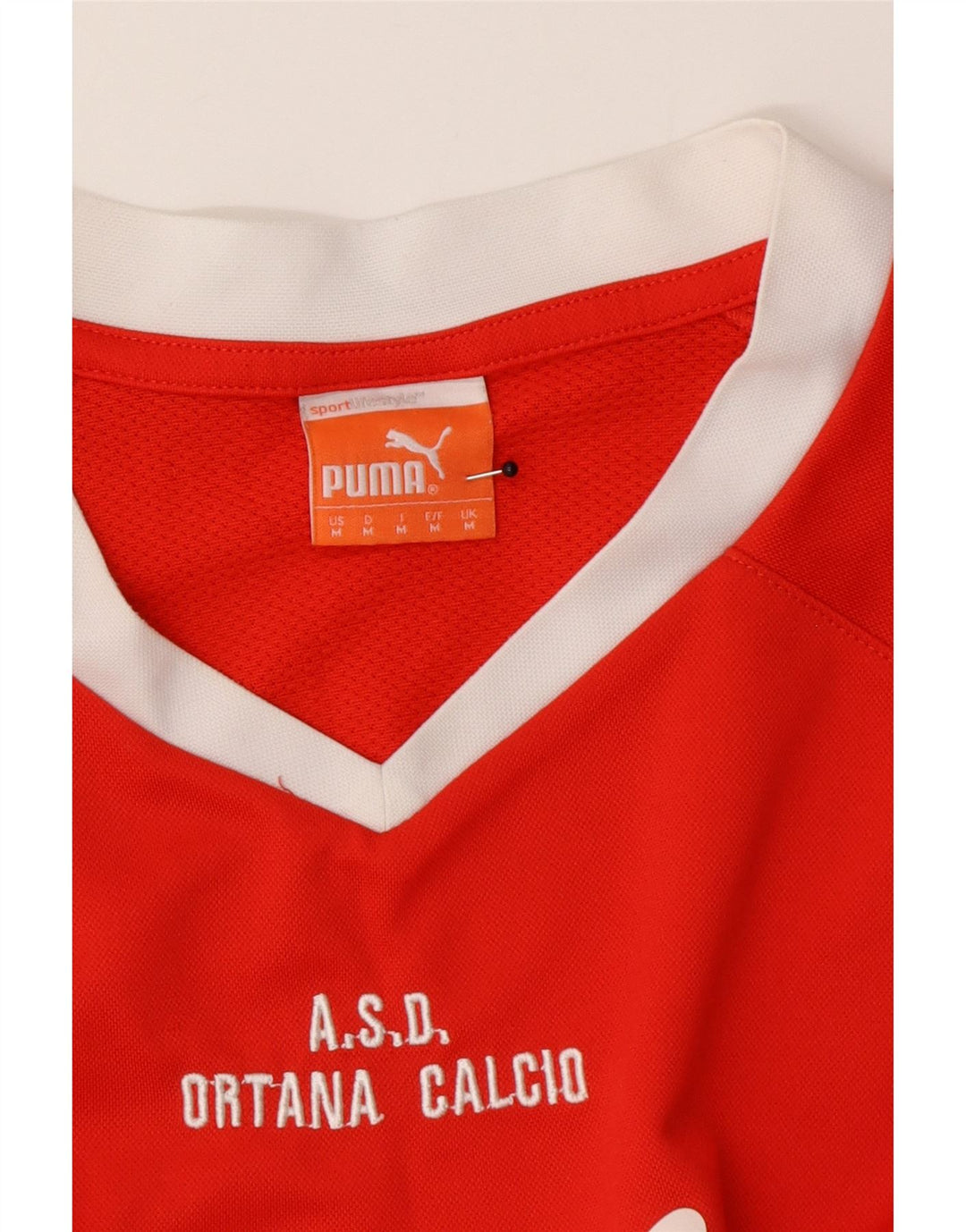 Puma muška majica s grafičkim motivima srednje crvene boje