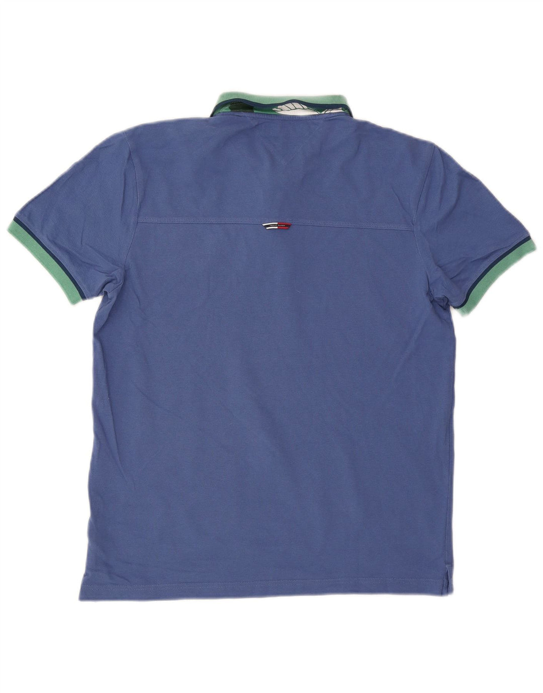 TOMMY HILFIGER Muška polo majica standardnog kroja Srednje plavi pamuk