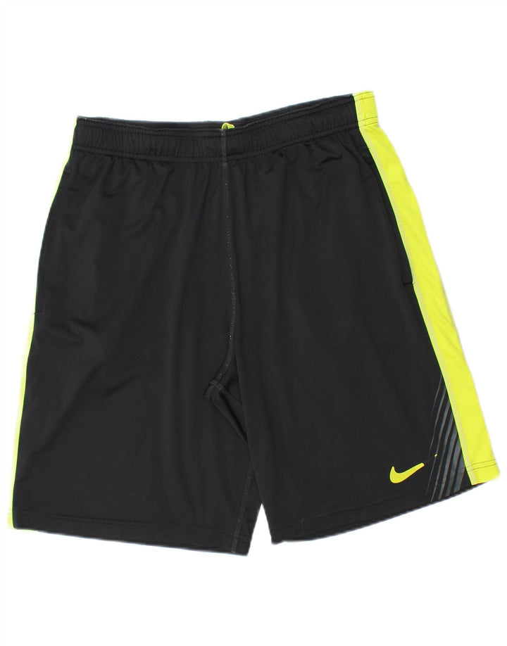 Nike muške sportske kratke hlače male crne poliesterske boje